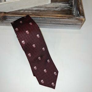 Alexander McQueen Skull Tie